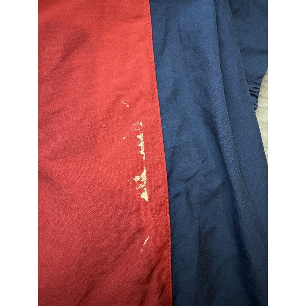Vintage 90’s Nautica Embroidered Sailing Hooded Windbreaker Jacket XL-stains - Picture 10 of 14